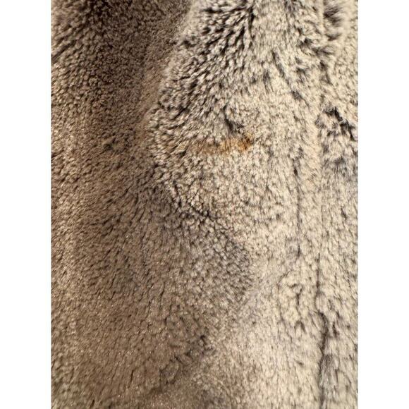 Montanaco Brown & Beige Faux Fur Lined Quilted Vest Womens Size Large - Picture 7 of 7